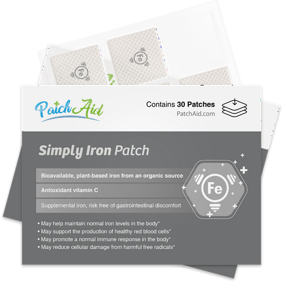 Simply Iron Patch by PatchAid Size: 1-Month Supply
