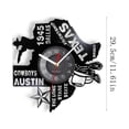 thumbnail image 3 of TIMIFIS Creative Clock Vinyl Record Wall Clock London Uk Retro Nostalgic Styling Wall Clock, 3 of 3
