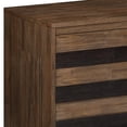 thumbnail image 3 of Simpli Home Clarkson SOLID ACACIA WOOD 60 inch Wide Mid Century Sideboard Buffet in Rustic Natural Aged Brown, 3 of 7