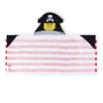 thumbnail image 3 of LEGO® Pirate Kids Hooded Towel, Cotton, White and Red, LEGO®, 22" x 51", 3 of 9