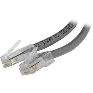 Belkin A3L791-04 4 ft. Cat 5E Gray Patch Cable CAT5e RJ-45M / RJ-45M