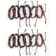 thumbnail image 2 of Juego de 2 pulseras de cuero para muñeca, adornos de muñeca artesanales vintage tejidos a mano, Retro, DIY, decoraciones, 2 of 5