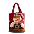 thumbnail image 2 of Party Supplies Qaoliffa 4Pcs Bags Canvas Gift Bag Reusable Christmas Tote Bags New Year Christmas Xmas, 2 of 9