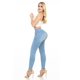 thumbnail image 5 of Jeans Colombiano Stretch Savi Jeans para dama azul cielo 11, 5 of 6