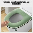 thumbnail image 5 of Qiweii Thickened Winter Warm Toilet Seat with Handle, Full-Coverage Removable Waterproof Toilet Seat, Household Comfort Seat, 5 of 6
