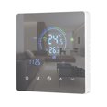 thumbnail image 2 of Thermostat, Manual Auto Mode Weekly Programmable Smart Thermostat Smart Home with Touch Button LCD Screen for Water Heating Systems, 2 of 7
