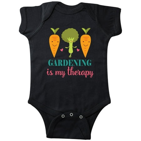 

Inktastic Gardening is my Therapy Gift Baby Girl Bodysuit