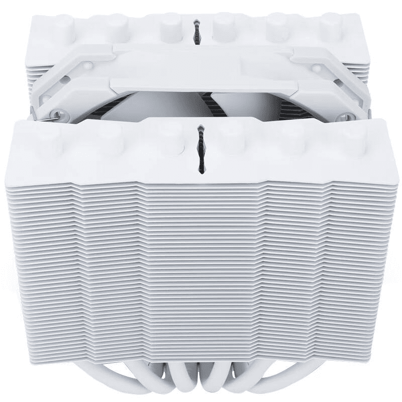 Thermalright For Silver Soul 135 White Dual Tower CPU Air Cooler for Computer Case 6x6mm Heat Pipes Copper & Aluminum Heatsink Cover