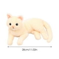 thumbnail image 4 of Realistic Soft Cat Toy Generous Cute Stuffed Animal For Kids Toddlers 3 Year Old Children, 4 of 8
