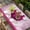 Dark Pink, variant on Valentine's Day Table Cloths for 3 Foot Rectangle Tables, Blue Heart Love Trees Romance Spring Patio Waterproof Elastic Fitted Tablecloths, Washable Rectangular Table Cover for Camping