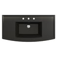 thumbnail image 7 of BOCCHI 1168-004-0127 Lavita Console Sink Fireclay 40 in. 3-Hole with Overflow, 7 of 7
