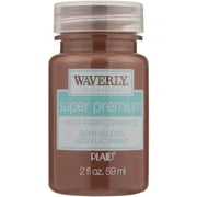 Waverly Inspirations 2 Oz. Super Premium High-Performance Semi-Gloss Acrylic Paint-Chocolate