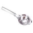 thumbnail image 3 of Separador de huevo de acero inoxidable 1pc Separador de yolk Filtro Divisor de huevo Suministro de cocina (plata), 3 of 5