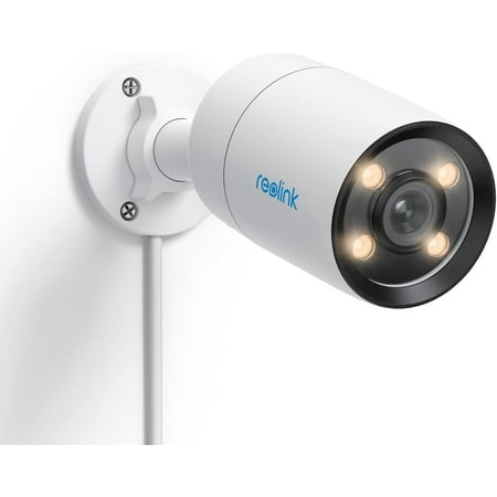 CX410 2K PoE Security Camera Outdoor with F1.0 Aperture, True Color Night Vision, 1/1.8" Image Sensor, Adjustable Warm Light, Human/Vehicle/Pet Detection, Built-in Siren, 2-Way Talk
