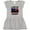 AC-Heather Grey, variant on Inktastic Military Dad I Love My Daddy Girls Toddler Dress