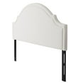 thumbnail image 2 of Catherine Upholstered King Headboard, Antique White, 2 of 8