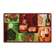 thumbnail image 3 of KITCHEN FRUIT RUG RED WINE, 3 of 3