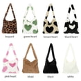 thumbnail image 2 of Fashion Winter Autumn Handbag Fluffy Shoulder Bag Shopping Bag Top-handle Bag KHAKI, 2 of 8