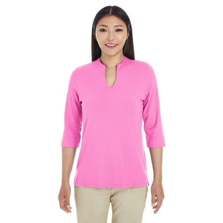 Devon & Jones Ladies' Perfect Fitâ„¢ Tailored Open Neckline Top