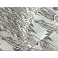 thumbnail image 4 of Ambesonne Fishes Quilted Bedspread Set 3 Pcs, Carp Perch and Bass, Queen Size, Multicolor, 4 of 5