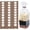 Brown, variant on BrightD - Bread Bag Clips, Reusable Food Storage Clips, Fresh Keeping Plastic Sealing Clips, 100 Pack 7/8 x 7/8 inch, for Bread Snack Bags Kitchen Food Storage  (Yellow)