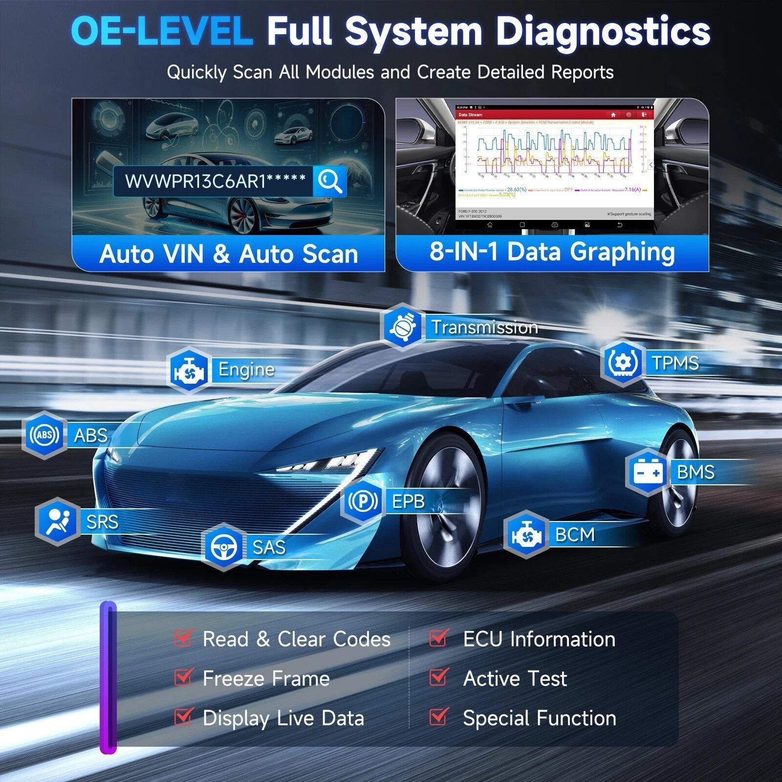 [Second Hand] LAUNCH X431 PRO STAR Bidirectional OBD2 Scanner Auto Diagnostic Tool