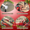 2A, variant on Festive Theme Christmas Trees Holiday Banner Decorative Design Winter Woodland Celebration for Home Party Indoor Decoration Seasonal Event