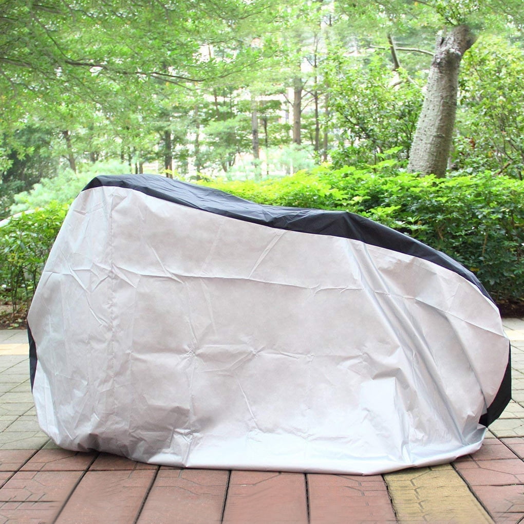 190T Extra Heavy Duty Outdoor Waterproof Anti Dust Rain UV Protection Bicycle Cover Bike Cover Homealexa Bicycle Covers for Outside Storage