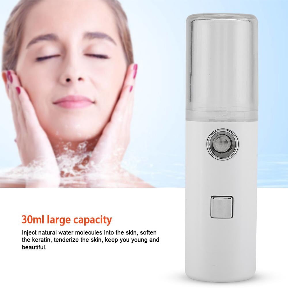 Mgaxyff Portable Facial Humidifier,Facial Humidifier,USB Rechargeable Portable Handheld Facial