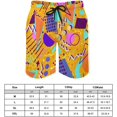 thumbnail image 2 of Turnshine Mens Swim Trunks Vintage 80s 90s Mens Bathing Suit With Mesh Liner 5" Quick Dry Stretch Beach Board Swim Shorts 2 of 10