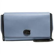 COACH Polished Pebble Leather Crosstown Crossbody