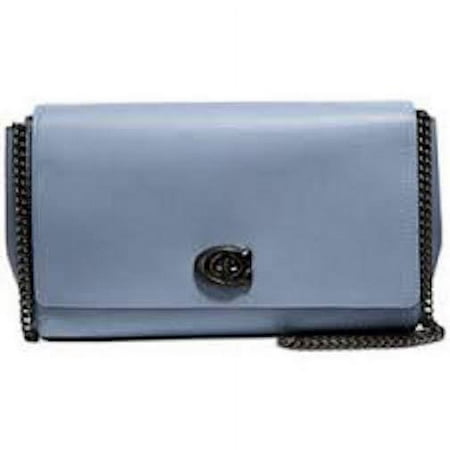 COACH Polished Pebble Leather Crosstown Crossbody