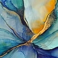 thumbnail image 6 of BANET Art Round Tablecloth Colorful Ink Liquid Mixed Creative Artwork Table Cloth Polyester Tablecloths for Home Decor, Parties, Picnic 31"-35, 6 of 8