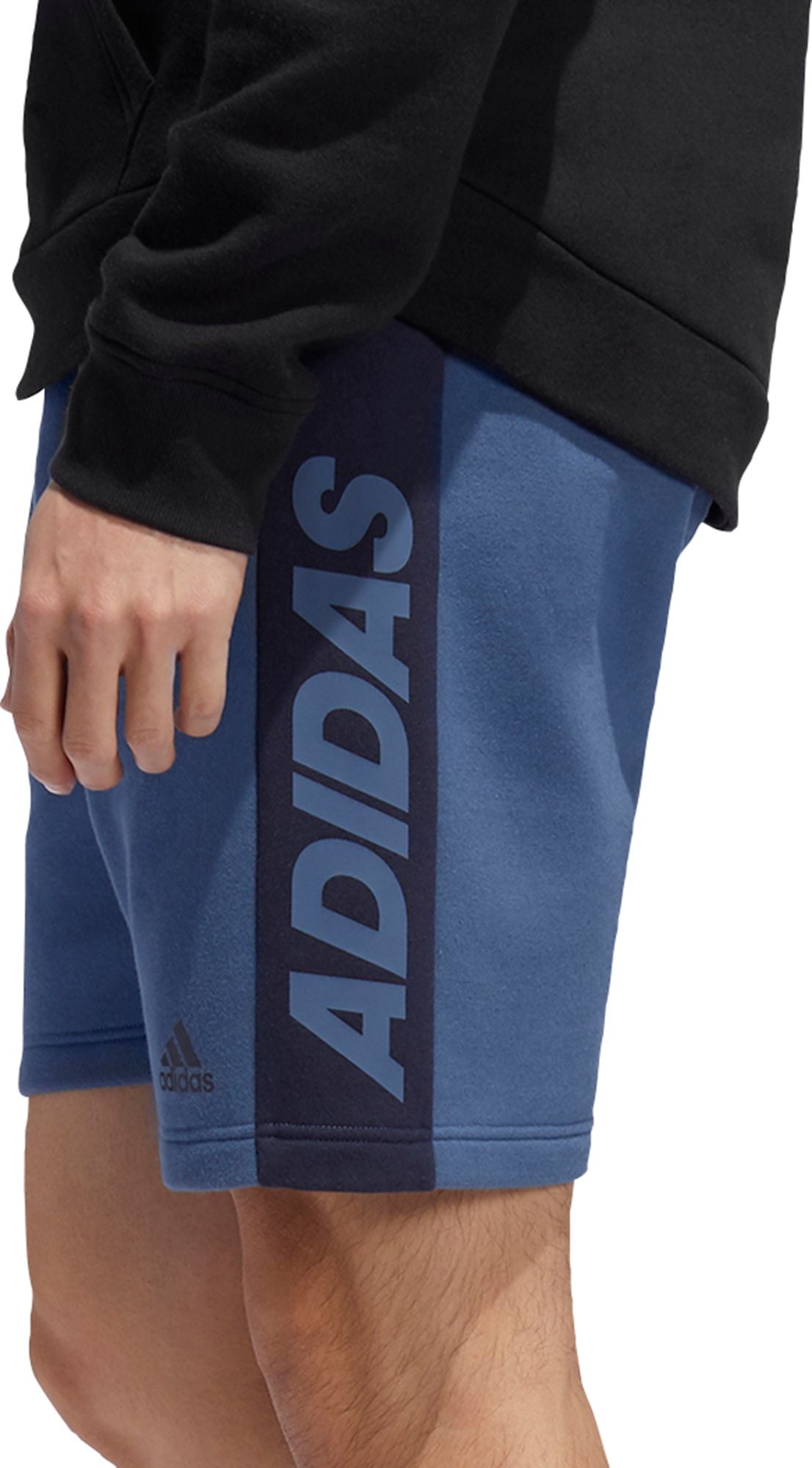 adidas men's post game fleece shorts
