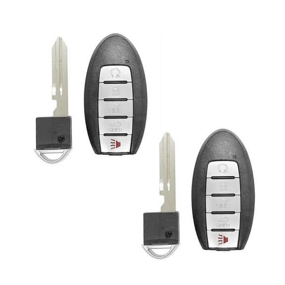 2PCS Car Key Replacement For 2013 - 2015 Nissan Altima Maxima 5btn Smart 47 Chip Remote KR5S180144014