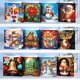 thumbnail image 3 of Tarjeta Deseos Diarios Diamantes Dibujo 12 Uds Forma Especial Navidad, 3 of 9