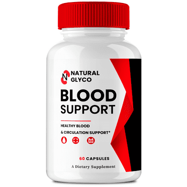 Natural Glyco Blood Support, Advanced Blood Formula Capsules, Natural Glyco Supplement Pills - Maximum Strength, for Healthy Circulation & Stable Level, NaturalGlyco Reviews (1 Pack)