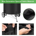 thumbnail image 4 of HLONK Housse de Barbecue pour Barbecue Fumoir Imperméable Rond Dôme Gaz Extérieur Électrique, 4 of 9