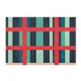thumbnail image 7 of Yayeee Bath Rug for Bathroom Floor Non Slip Rectangle Fluffy Soft Absorbent Mat, 16"x24", Green Plaid, 7 of 7