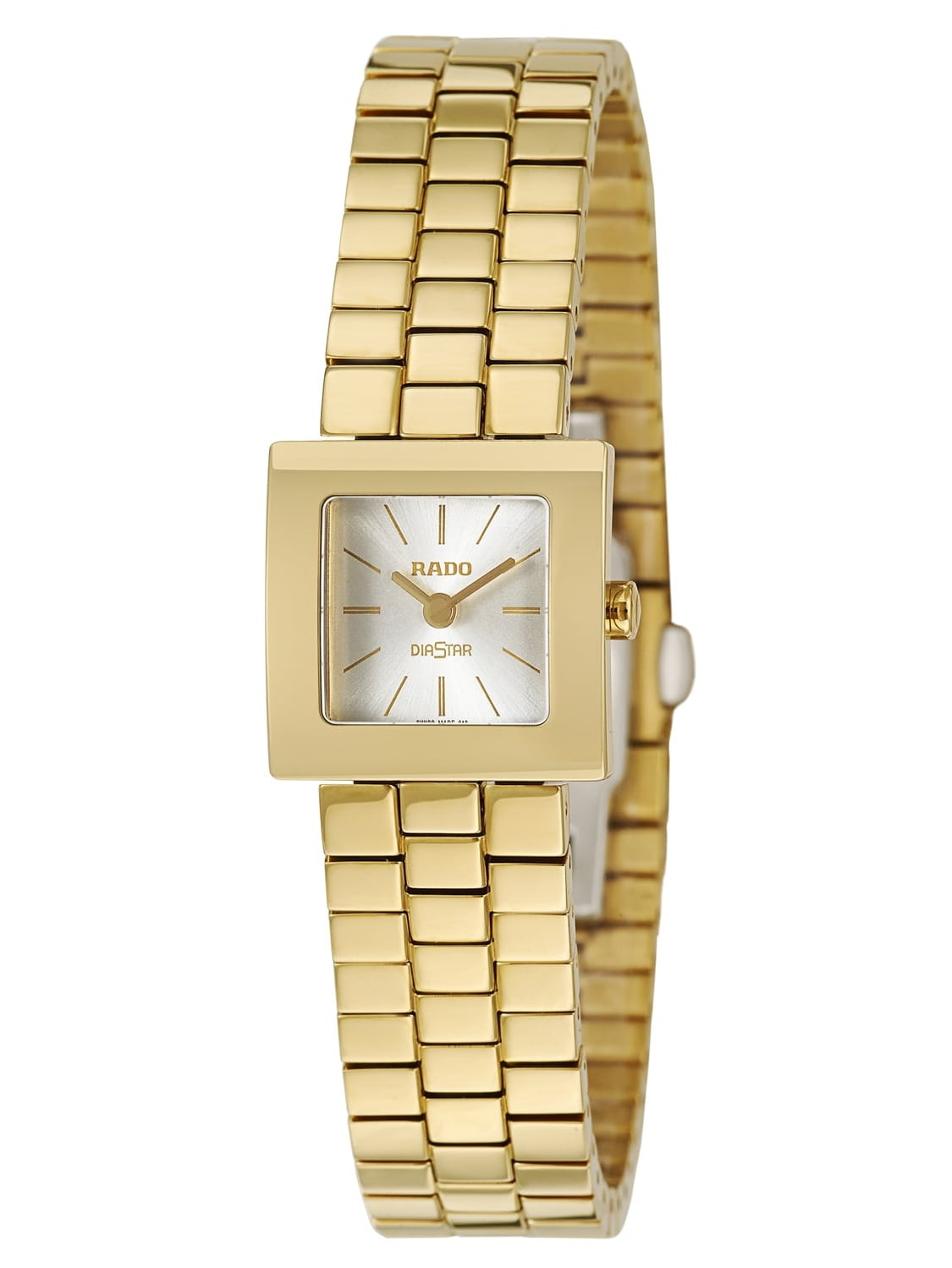 rado gold watch women