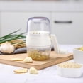 thumbnail image 1 of Nut Grinder Food Grade User-friendly ABS Hand-Crank Garlic Grinder Nut Masher Gadget, 1 of 4