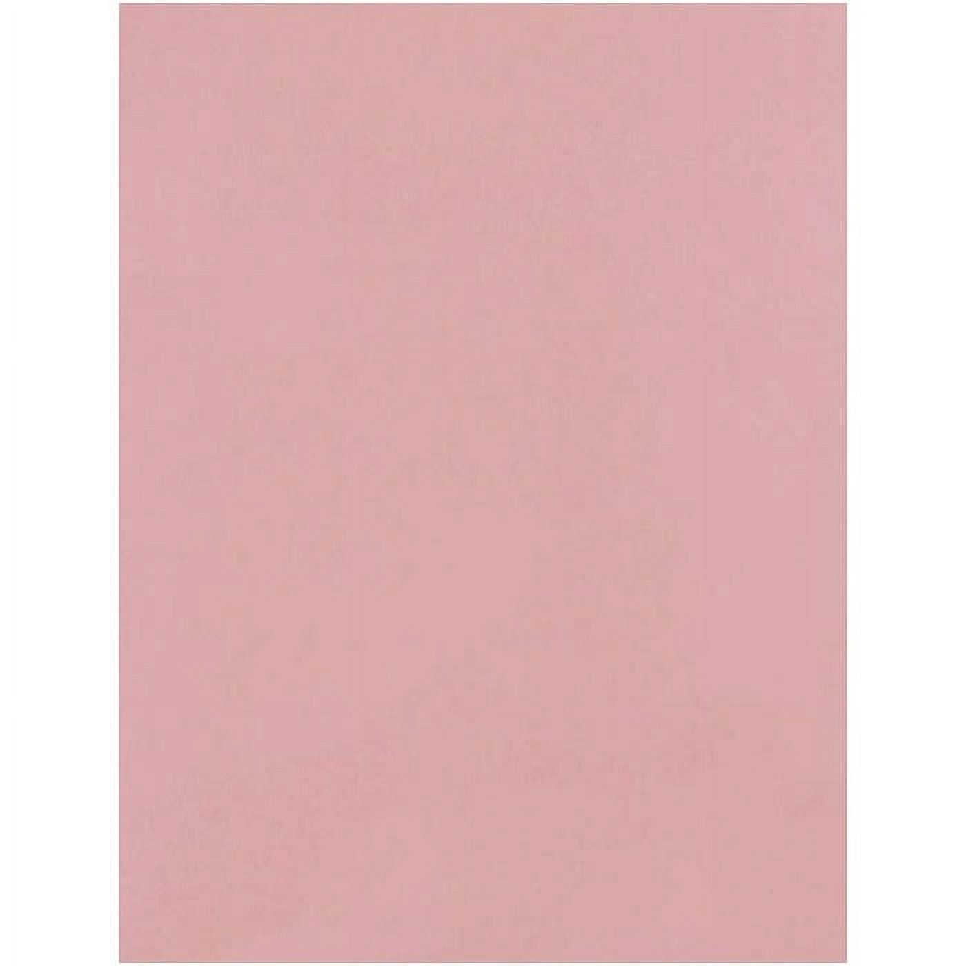 JAM Paper Solid Colors, 8 1/2 x 11, Baby Pink, 32lb, 2 packs of 50