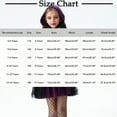thumbnail image 2 of bbymog Halloween Costumes for Girls Fashion Performance Party Tulle Tutu Dress with Shawl Girls' Special Occasion Dresses Purple 4 Years, 2 of 8