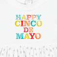 thumbnail image 4 of Inktastic Happy Cinco De Mayo Girls Baby Dress, 4 of 5