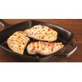 thumbnail image 3 of Lodge 10.5 Inch Square Pre-Seasoned Cast Iron Grill Pan with Easy Grease Draining, 3 of 10