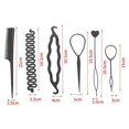 thumbnail image 5 of Skymirror 5/6/10/11/12Pcs Hair Curler Set Quick Styling Volume Boost Durable Plastic Resin Materials Hair Volume Increasing Tools, 5 of 8