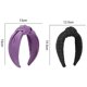 thumbnail image 2 of Diadema anudada para mujer, cómodas diademas con nudo superior para mujer, linda diadema estilo 1, 2 of 5