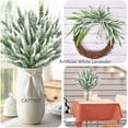 thumbnail image 2 of Artificial Weeping Willow, Plastic Plants Greenery Leaves Fake Hanging Vine Faux Ivy Garland UV Resistant for Home Indoor Outdoor Garden Door Wall Baskets Wedding Party Table Decor Decoration - 4 Pcs, 2 of 5