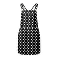 thumbnail image 3 of XAOFW Kids Girls Summer Dresses Sleeveless Polka Dot Printed Overalls Dress With Pocket Casual Suspender Dresses For Daily Wear Comfortable 8-9 Years, 3 of 7
