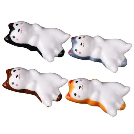 

Chopstick Rest Ceramic Chopsticks Rest Cartoon Chopstick Holders Fork Spoon Racks Desktop Decor4Pcs Ceramic Chopsticks Rest Cartoon Chopstick Holders Fork Spoon Racks Desktop Decor